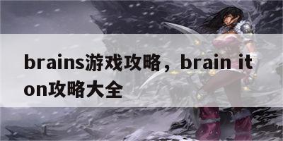 brains游戏攻略，brain it on攻略大全