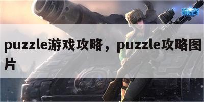 puzzle游戏攻略，puzzle攻略图片