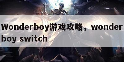 Wonderboy游戏攻略，wonderboy switch