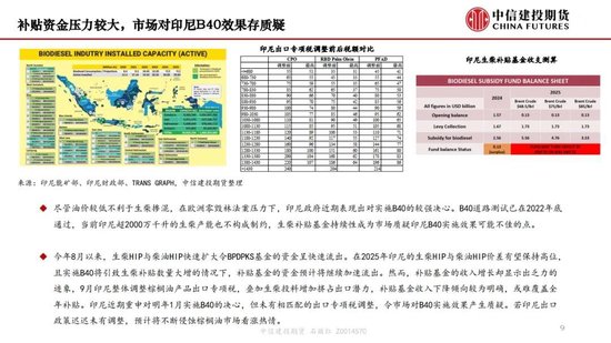 【月度策略】生物燃料前景担忧施压油脂，关注印尼棕榈油卖货情况