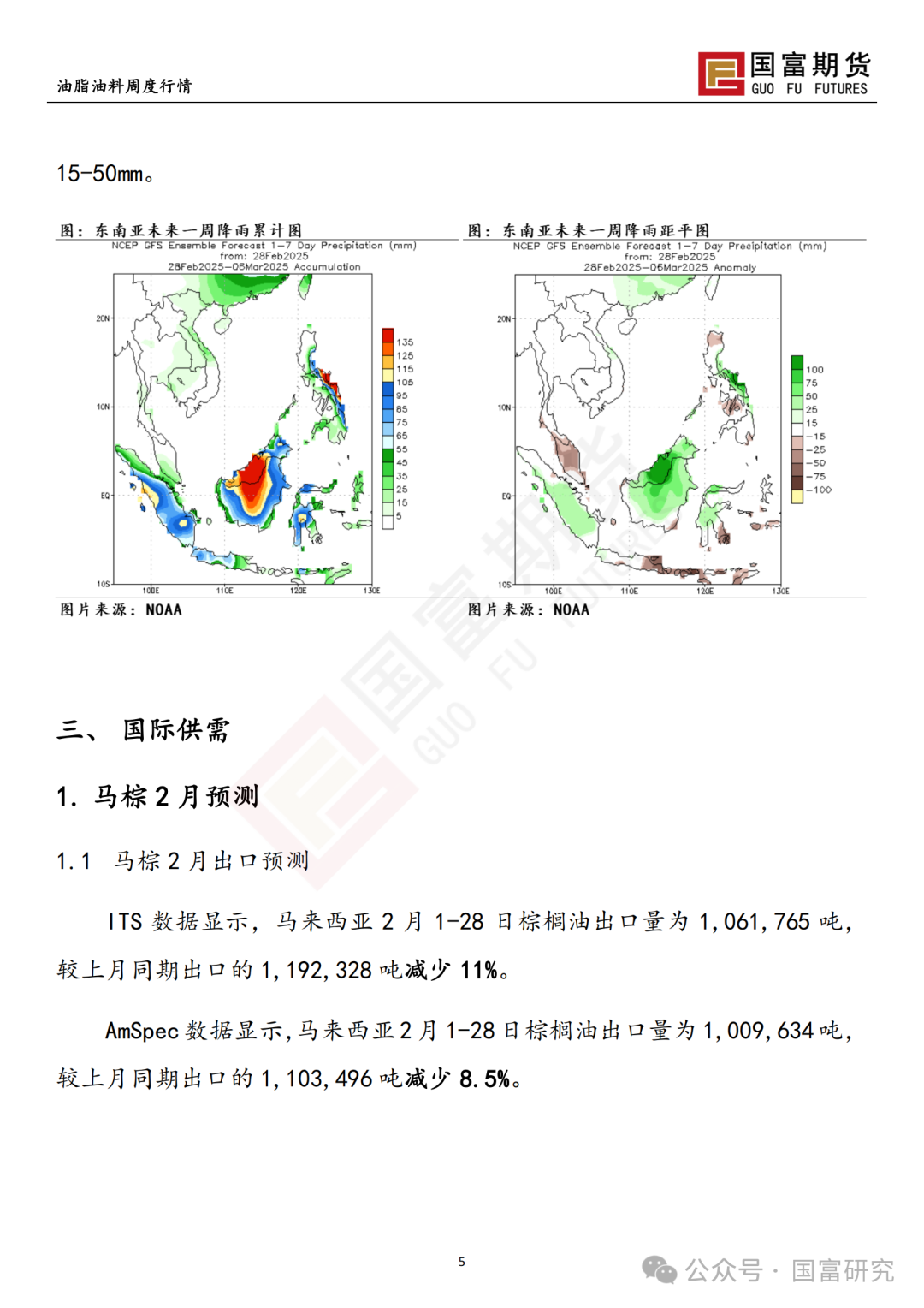 【国富棕榈油研究周报】POC会议偏空，棕榈油震荡下跌