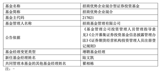 翟相栋也要走了，真替招商基金捏把汗
